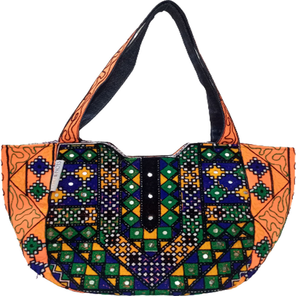 Handmade Antique Genoa Tote Bag-0